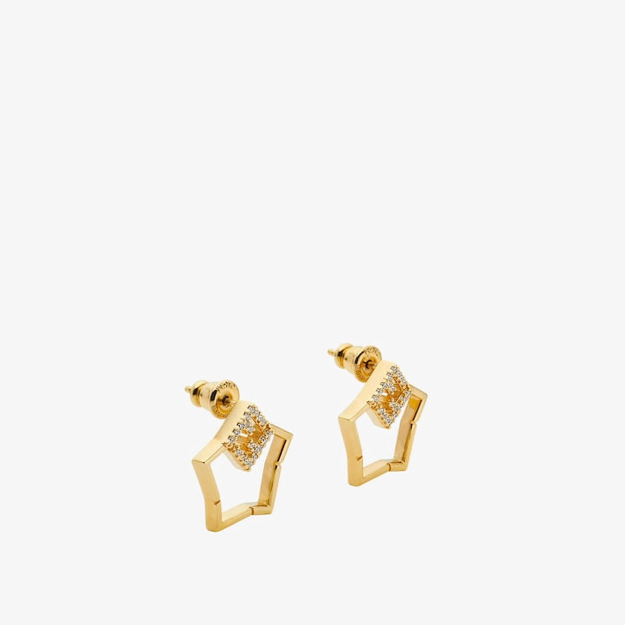 Fendi | Jewelry | Fabulous Ff Stud Earrings | Poshmark